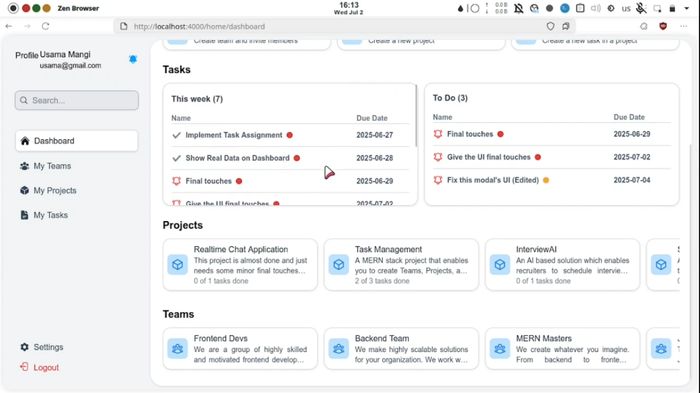 Task Manager screenshot 3